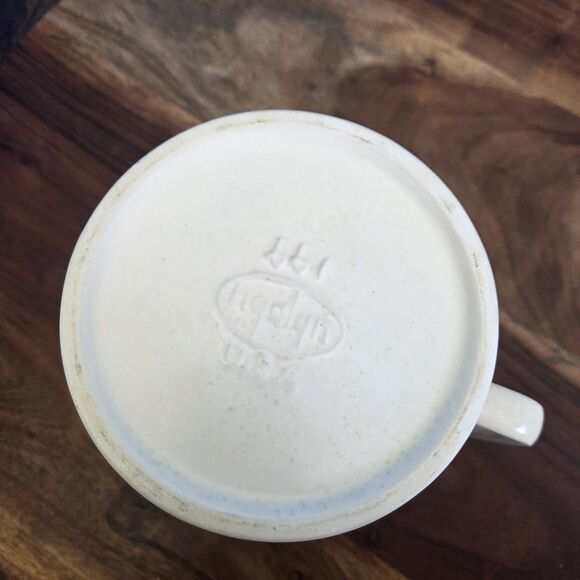 VTG hyalyn Art Pottery Pubware Mug 20oz Artist Rendering Snipes Marsh Buff/Brown - Picture 6 of 9